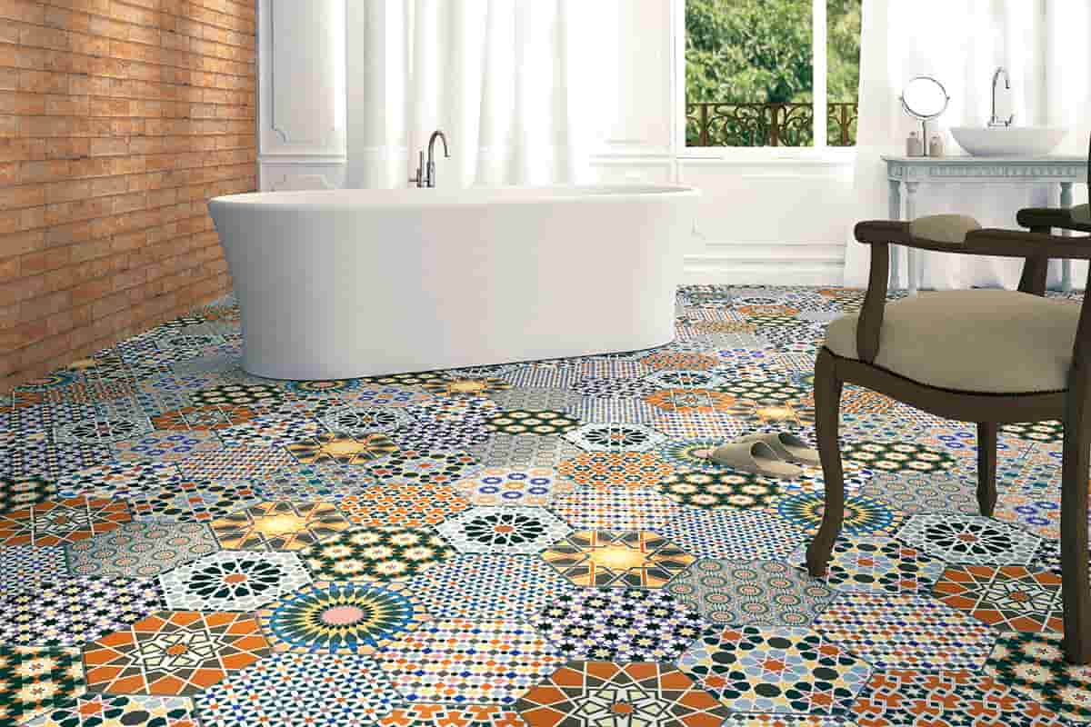  Portuguese Ceramic Tiles (Azulejos) High Pressure Resistant Blue White Colors 