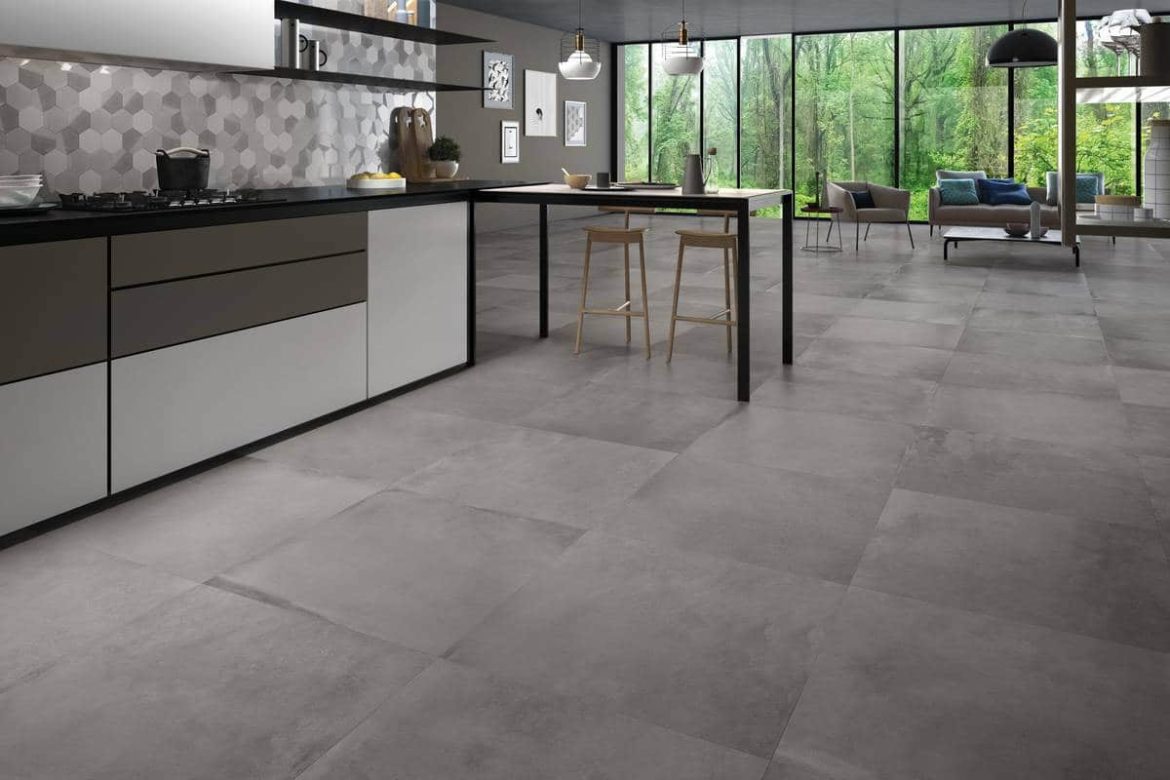 Unglazed Ceramic Tile 12X12; Impact Resistant 3 Colors Gray Black Brown