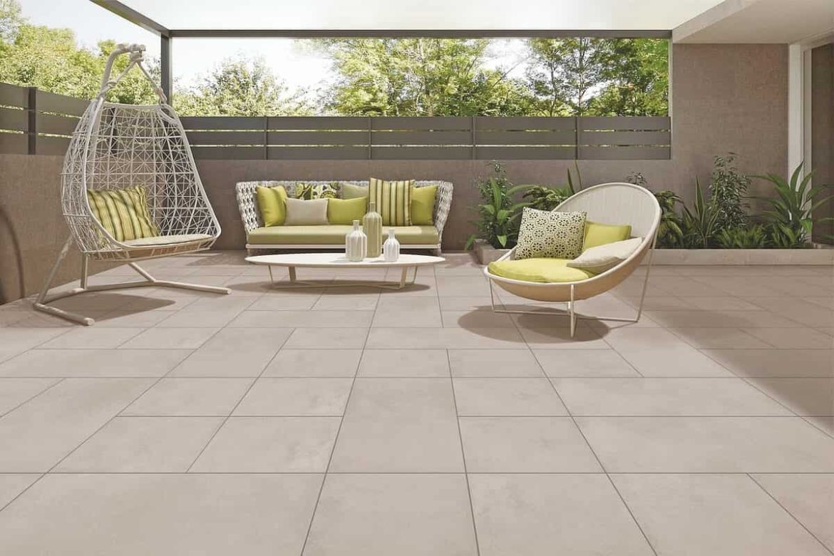 External Ceramic Tiles; Durable Last Long 3 Colors Gray White Brown