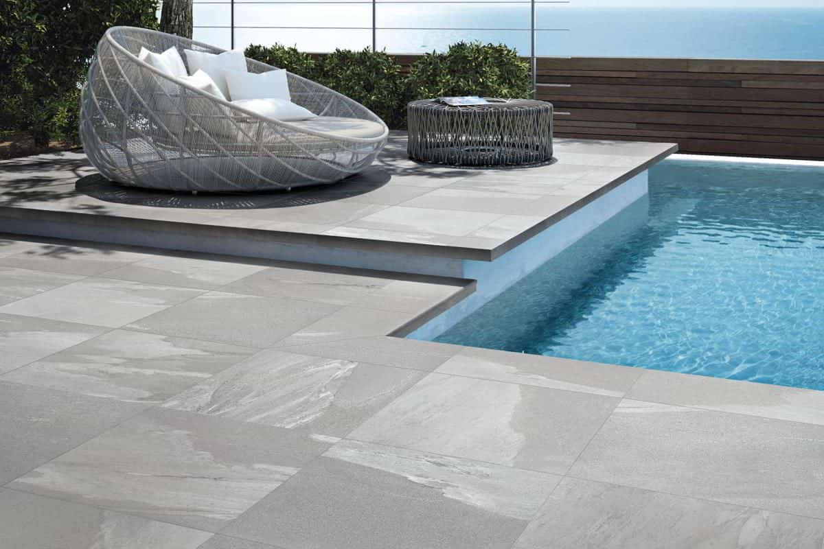  External Ceramic Tiles; Durable Last Long 3 Colors Gray White Brown 