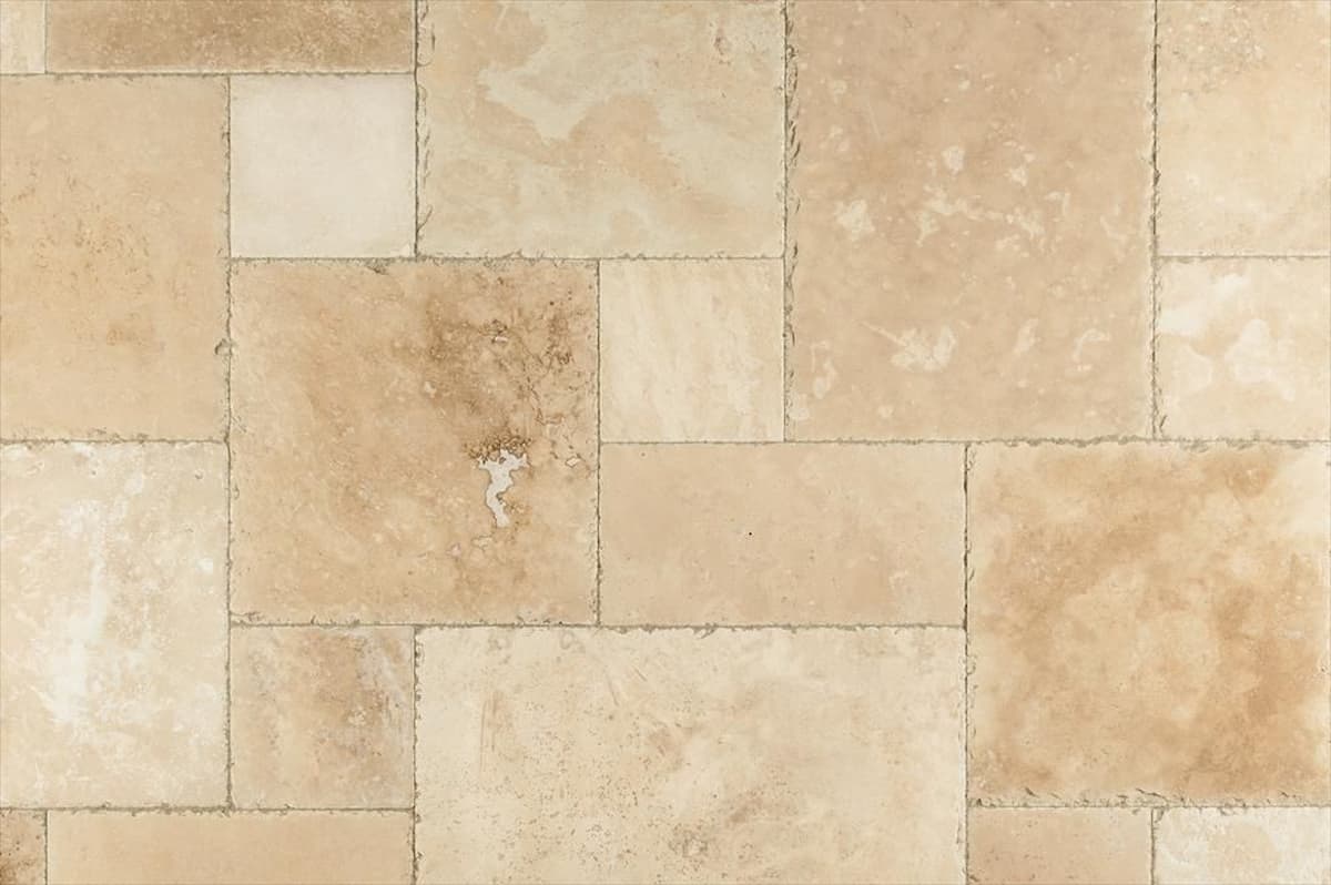  Multi Travertine Tiles; Beige Gray White Black Brown Color building wall floor 