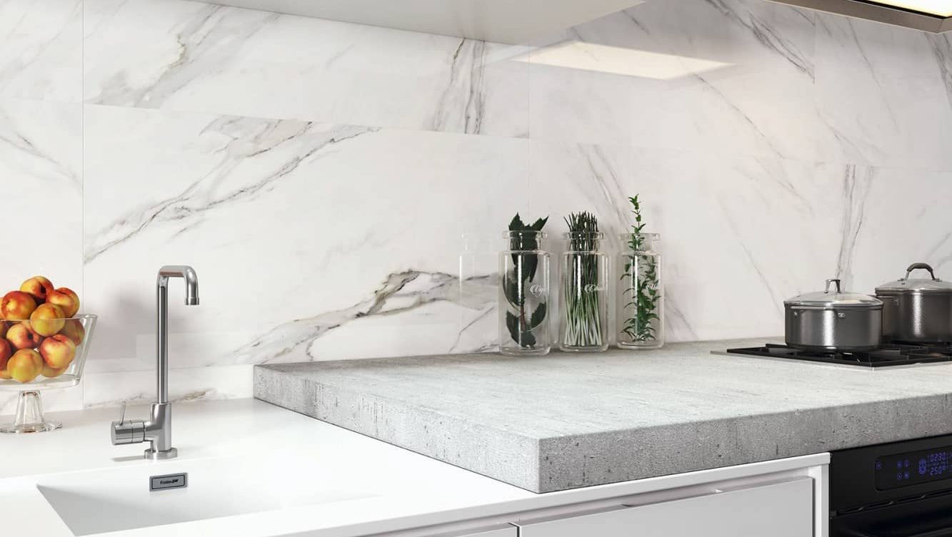  Buy And Price faux marble kitchen backsplash tile 