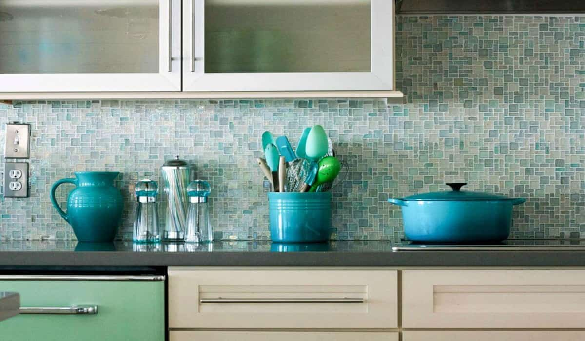  blue kitchen backsplash tile | Buy at a cheap price 